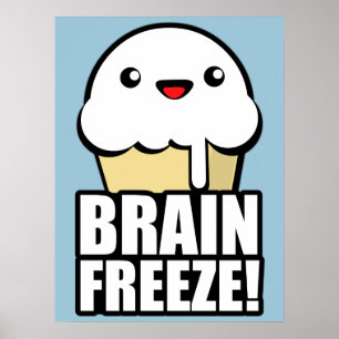 Poster Gel du cerveau
