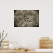 Poster Gel hivernal, (Cuisine)