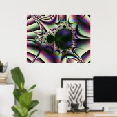 Poster gel mandelbrot3 (Bureau à domicile)