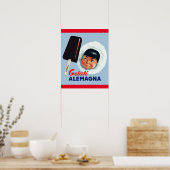 POSTER GELATI ALEMAGNA (Cuisine)