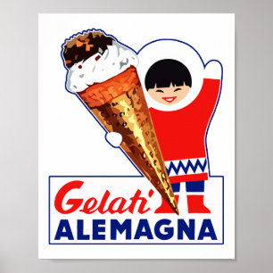 POSTER GELATI ALEMAGNA