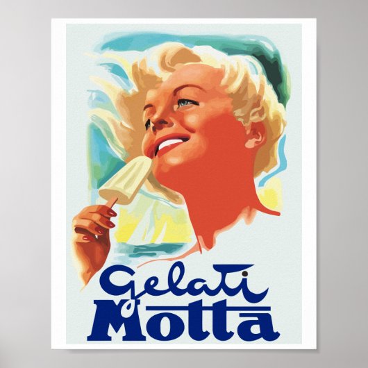 POSTER GELATI MOTTA (Devant)