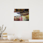 Poster Gélato italien en coque d'affichage (Cuisine)