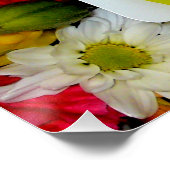 Poster gele groene rode ventilator perfect poster (Hoek)