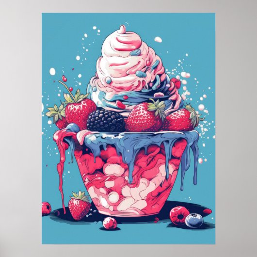 Poster Gelée Berry Delight (Devant)