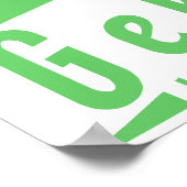 Poster gelée rétro (Coin)