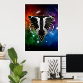 Poster Gémeaux Zodiaque Cadeau Astrologie (Bureau à domicile)