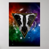 Poster Gémeaux Zodiaque Cadeau Astrologie (Devant)