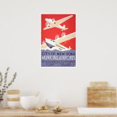 Poster Gemeentelijke luchthavens van de stad New Y (Keuken)
