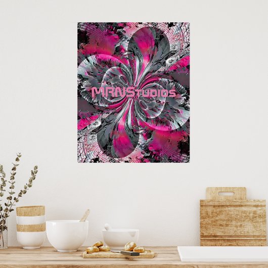 Poster Gemengde signalen (Keuken)