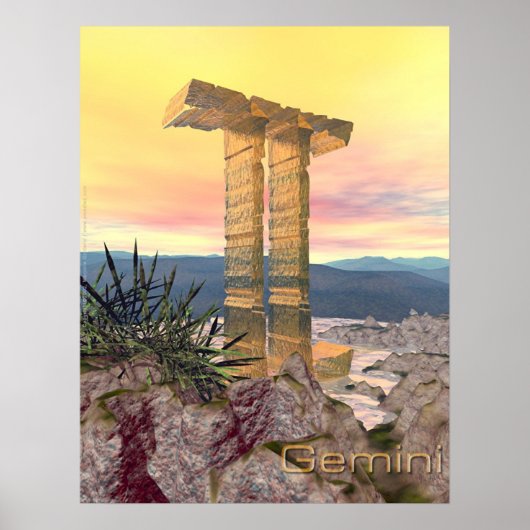 Poster Gemini (Devant)