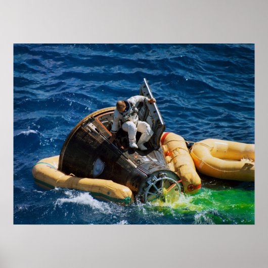 Poster Gemini 11 Splashdown & Recovery (Devant)