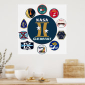 Poster Gemini Commemorative Logo (Cuisine)