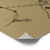 Poster Gemini Constellation Zodiac Hevelius 1690 (Coin)