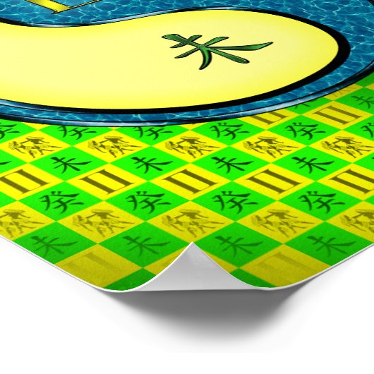 Poster Gemini et chèvre d'eau (Coin)