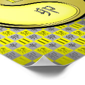 Poster Gemini et lapin de métal (Coin)