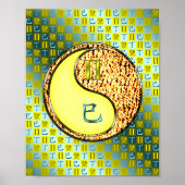 Poster Gemini et serpent de feu (Devant)