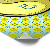 Poster Gemini et serpent métallique (Coin)