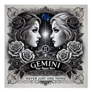 Poster Gemini "Jamais qu'une seule chose"