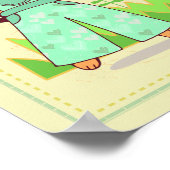 Poster Gemini Twins Chat Zodiac Nursery Imprimer (Coin)