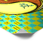 Poster Gemini & Wood Dog (Coin)