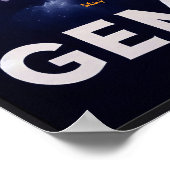 Poster Gemini Zodiac Doses en Harmonie (Coin)
