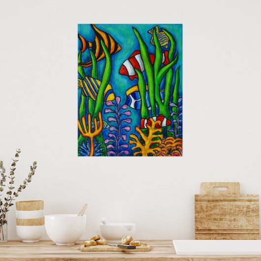 Poster Gemmes tropicales par Lisa Lorenz (Cuisine)