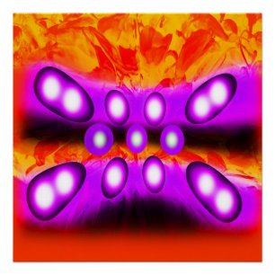 Poster Gemmes violettes