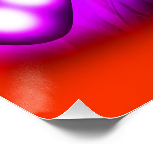 Poster Gemmes violettes (Coin)