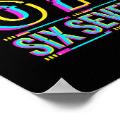 Poster Gen Alpha Six Seven 6 7 Meme  (Coin)