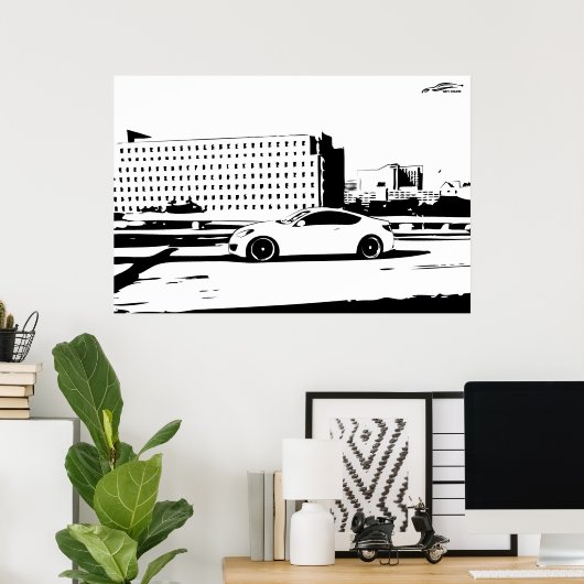 Poster Gen Coupe Rolling Shot (Bureau à domicile)