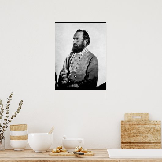 Poster Gen. "Stonewall" Jackson, image de guerre (Cuisine)