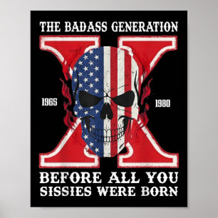 Poster Gen X La Mauvaise Génération Avant Tout Ce Que Vou