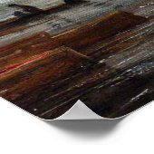 Poster gendarme - Le pont Waterloo 1820 (Coin)