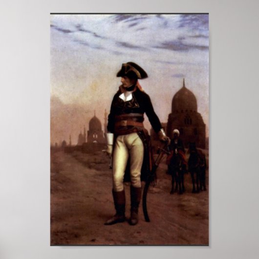 Poster Général Bonaparte Au Caire Par Gérôme Jean-Léon (B (Devant)