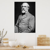 Poster Général confédéré Robert E. Lee Portrait (Cuisine)