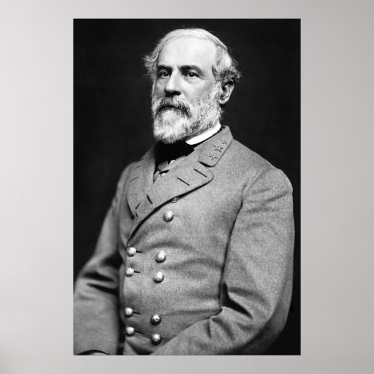 Poster Général confédéré Robert E. Lee Portrait (Devant)