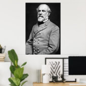 Poster Général confédéré Robert E. Lee Portrait (Bureau à domicile)