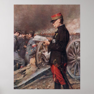 Poster Général de France Joseph Gallieni par Ferdinand Ro