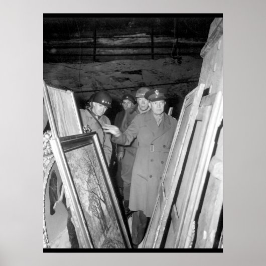 Poster Général Dwight D. Eisenhower, Image Supreme_War (Devant)