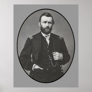 Poster General Grant During The Civil War