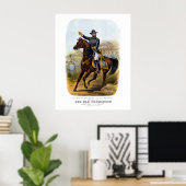 Poster General Grant — Notre ancien commandant (Bureau à domicile)