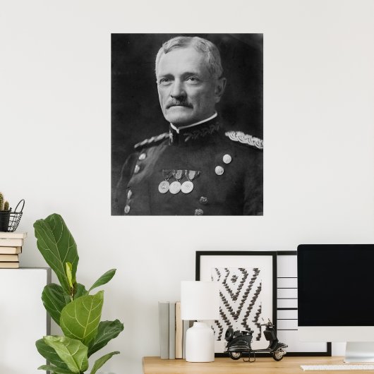 Poster Général John J. Pershing (Bureau à domicile)