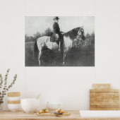 Poster General Lee équitation Voyageur (Cuisine)