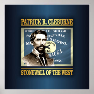Poster Général Patrick R Cleburne