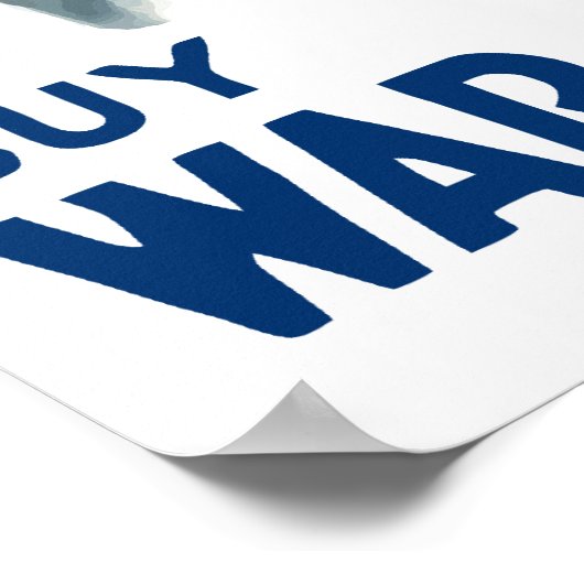 Poster General Pershing - Buy War Saving Stamps (Coin)