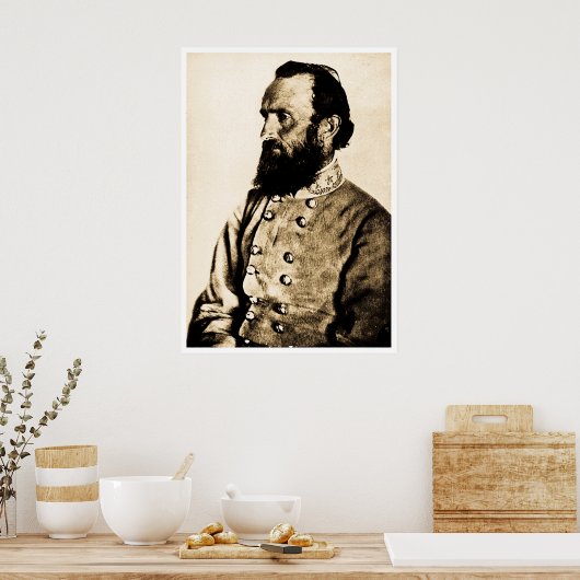Poster Général Stonewall Jackson (Cuisine)