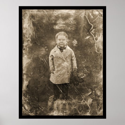 Poster Général Tom Thumb Daguerreotype 1844 (Devant)