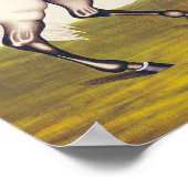 Poster Général Washington sur un chargeur blanc, vers 183 (Coin)