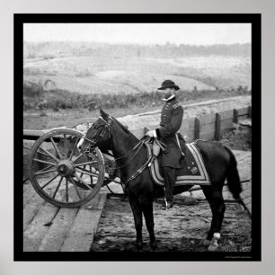 Poster Général William Tecumsah Sherman 1864